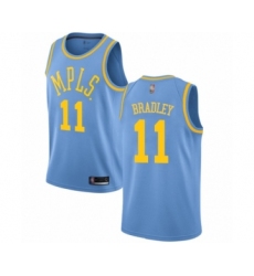 Women's Los Angeles Lakers #11 Avery Bradley Swingman Blue Hardwood Classics Basketball Jersey