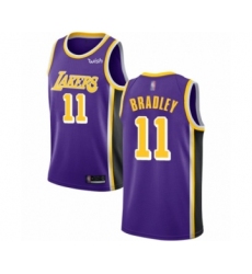 Youth Los Angeles Lakers #11 Avery Bradley Swingman White Basketball Jersey - Association Edition