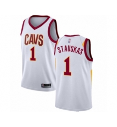 Men's Cleveland Cavaliers #10 Darius Garland Authentic Black Basketball Jersey Statement Edition