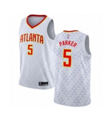 Men's Atlanta Hawks #22 Cam Reddish Authentic Black Basketball Jersey - Icon Edition