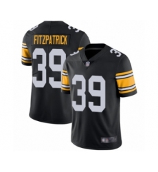 Men's Pittsburgh Steelers #39 Minkah Fitzpatrick Black Alternate Vapor Untouchable Limited Player Football Jersey