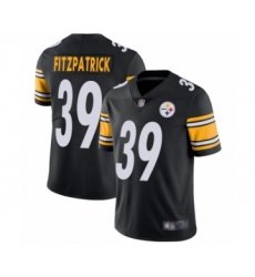 Men's Pittsburgh Steelers #39 Minkah Fitzpatrick Black Team Color Vapor Untouchable Limited Player Football Jersey