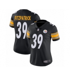 Women's Pittsburgh Steelers #39 Minkah Fitzpatrick Black Team Color Vapor Untouchable Limited Player Football Jersey
