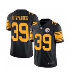 Youth Pittsburgh Steelers #39 Minkah Fitzpatrick Limited Black Rush Vapor Untouchable Football Jersey