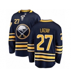 Youth Buffalo Sabres #27 Curtis Lazar Fanatics Branded White Away Breakaway Hockey Jersey