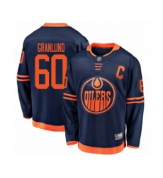 Youth Edmonton Oilers #60 Markus Granlund Authentic Orange Home Fanatics Branded Breakaway Hockey Jersey