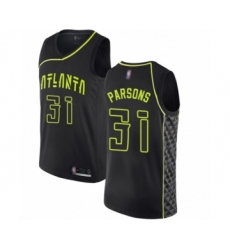 Youth Atlanta Hawks #31 Chandler Parsons Swingman Black Basketball Jersey - City Edition