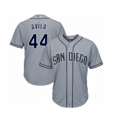 Youth San Diego Padres #44 Pedro Avila Authentic Grey Road Cool Base Baseball Player Jersey