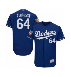 Men's Los Angeles Dodgers #64 Caleb Ferguson Royal Blue Flexbase Authentic Collection Baseball Player Jersey