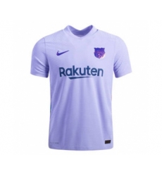 Men's Barcelona Purple 21-22 Away Soccer Jersey