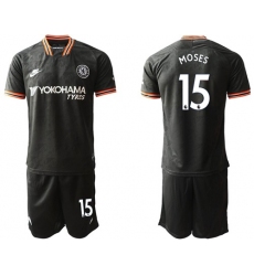 Chelsea #15 Moses Third Soccer Club Jersey