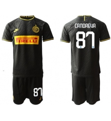 Inter Milan #87 Candreva Third Soccer Club Jersey