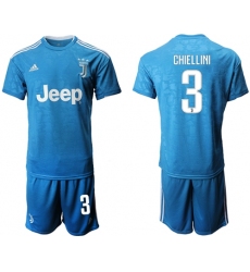 Juventus #3 Chiellini Third Soccer Club Jersey