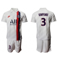 Paris Saint-Germain #3 Kimpembe Third Soccer Club Jersey