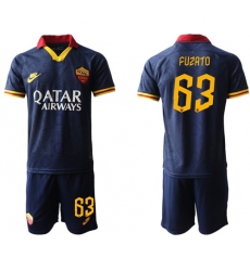 Roma #63 Fuzato Third Soccer Club Jersey
