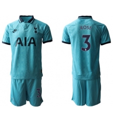 Tottenham Hotspur #3 Rose Third Soccer Club Jersey