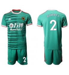 Wolves #2 Doherty Third Soccer Club Jersey