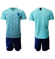 Holland Blank Home Soccer Country Jersey1