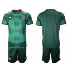 Men's Mexico Custom Soccer Jersey 016