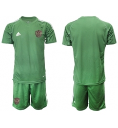 Russia Blank Green Goalkeeper Soccer Country Jersey