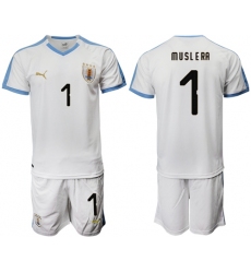 Uruguay #1 Muslera Away Soccer Country Jersey