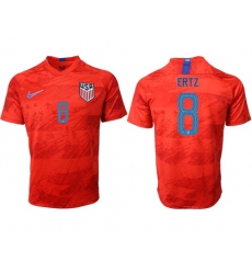 USA #8 Ertz Away Soccer Country Jersey