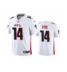 Men's Atlanta Falcons #14 Damiere Byrd White Vapor Untouchable Stitched Football Jersey