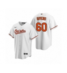 Women's Baltimore Orioles #60 Mychal Givens Nike White 2020 Replica Home Jersey