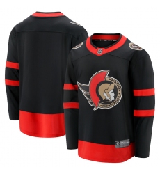 Men's Ottawa Senators Fanatics Branded Blank Black 2020-21 Home Breakaway Jersey