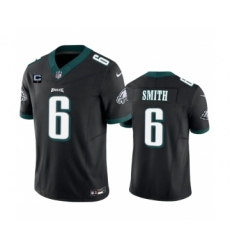 Men's Nike Philadelphia Eagles #6 DeVonta Smith Black 2023 F.U.S.E.1-Star C Vapor Vapor Untouchable Limited Football Stitched Jersey