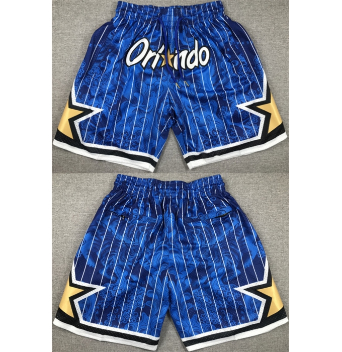 Men's Orlando Magic Blue Shorts