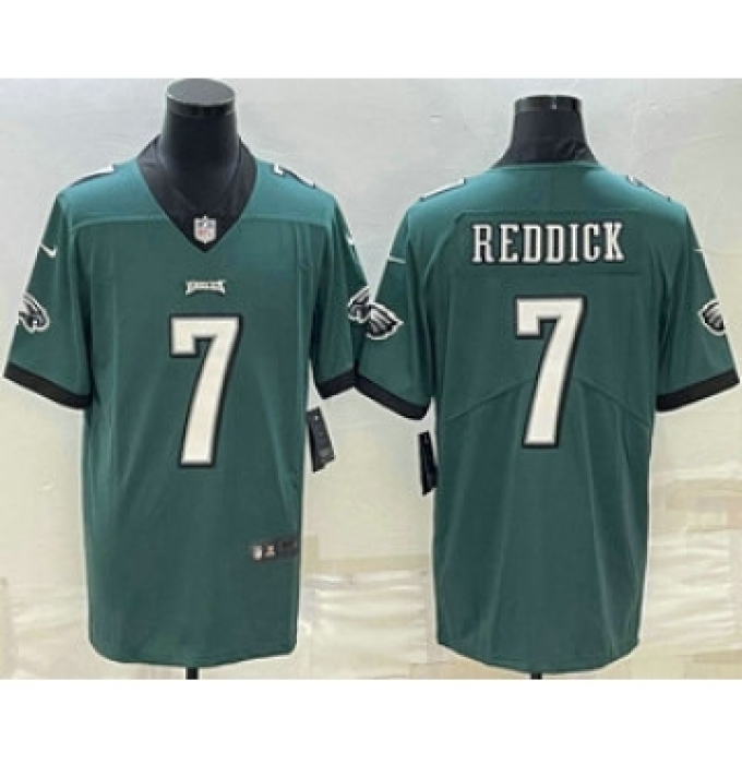 Men's Philadelphia Eagles #7 Haason Reddick Green Vapor Untouchable Limited Stitched Jersey