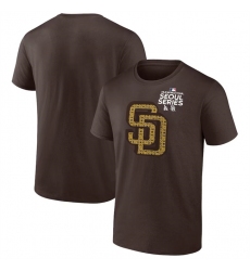 Men's San Diego Padres Brown 2024 World Tour Seoul Series T-Shirt