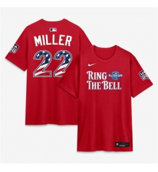 Men's National League #22 Mason Miller Red 2026 All-Star Game Name & Number T-Shirt
