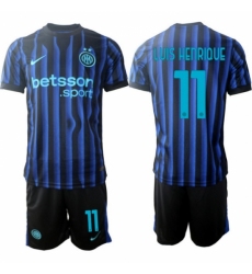 Men Internazionale 2026 Soccer Jerseys BlueBlack #17 DIOUF