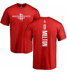 NBA Nike Houston Rockets #0 De'Anthony Melton Red Backer T-Shirt