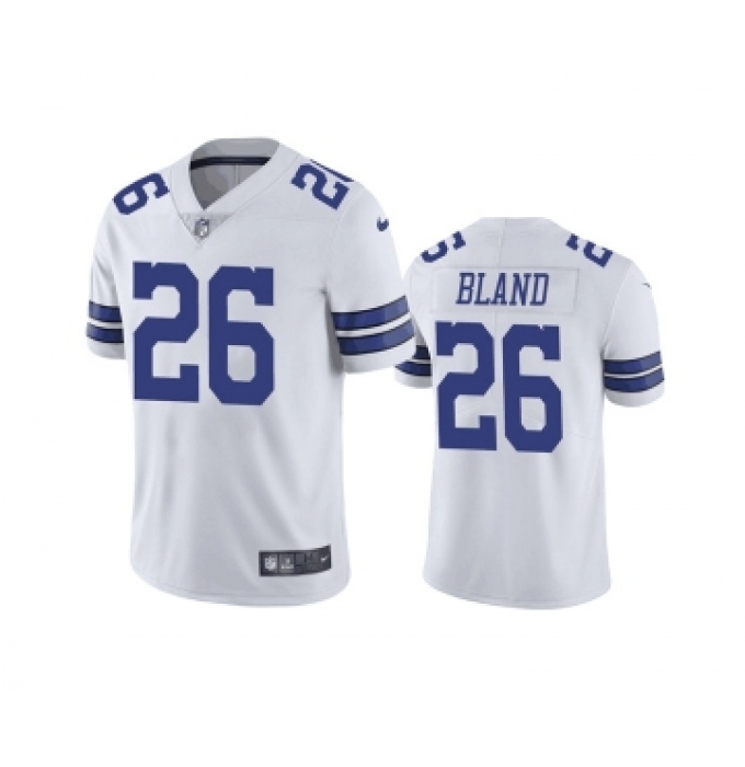 Men's Nike Dallas Cowboys #26 DaRon Bland White Vapor Untouchable Limited Stitched Football Game Jersey