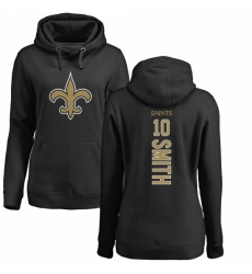 NFL Women's Nike New Orleans Saints #10 Tre'Quan Smith Black Backer Pullover Hoodie