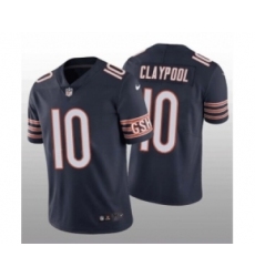Men Chicago Bears #10 Chase Claypool Navy Vapor Untouchable Limited Stitched Football Jersey