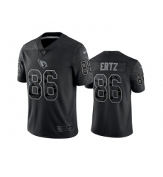 Men's Arizona Cardinals #86 Zach Ertz Black Reflective Limited Stitched Football Jersey