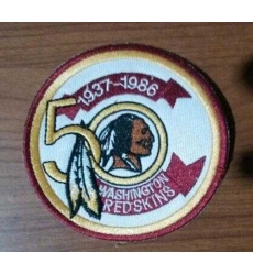 Stitched NFL Washington Redskins 1937-1986 50TH Patch