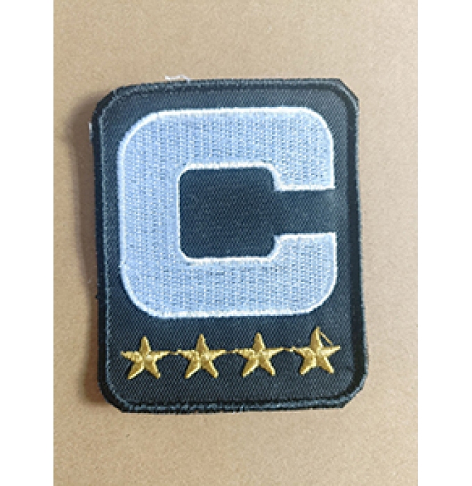 Black 4-star C Patch