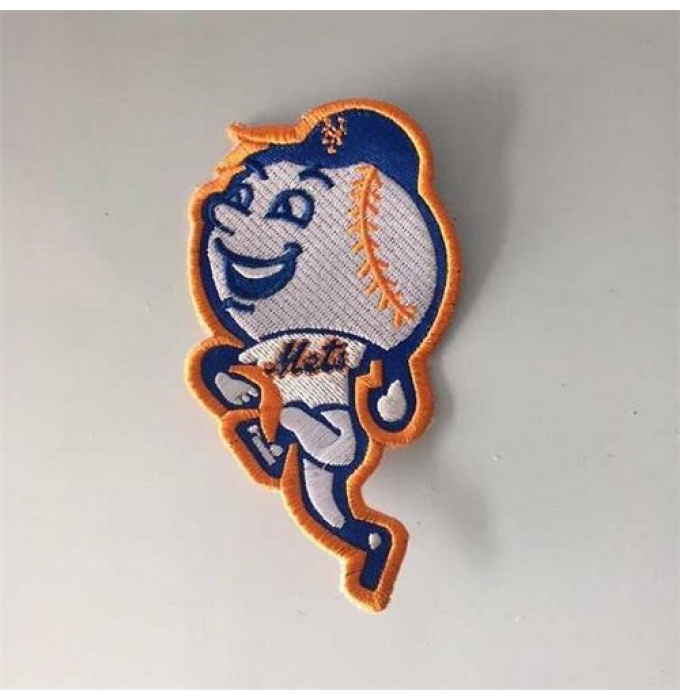 Stitched MLB New York Mets Team Logo Jersey Sleeve Patch