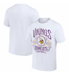 Men's Minnesota Vikings White X Darius Rucker Collection Vintage Football T Shirt