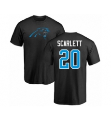 Football Carolina Panthers #25 Eric Reid Black Backer T-Shirt