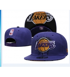 Nba Los Angeles Lakers Stitched Snapback Hats 006