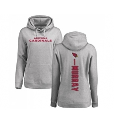 Football Women's Arizona Cardinals #1 Kyler Murray Ash Backer Pullover Hoodie