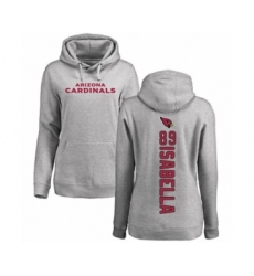 Football Women's Arizona Cardinals #89 Andy Isabella Ash Backer Pullover Hoodie
