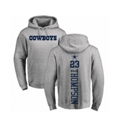 Football Dallas Cowboys #23 Darian Thompson Ash Backer Pullover Hoodie