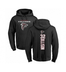 Football Atlanta Falcons #32 Qadree Ollison Black Backer Pullover Hoodie